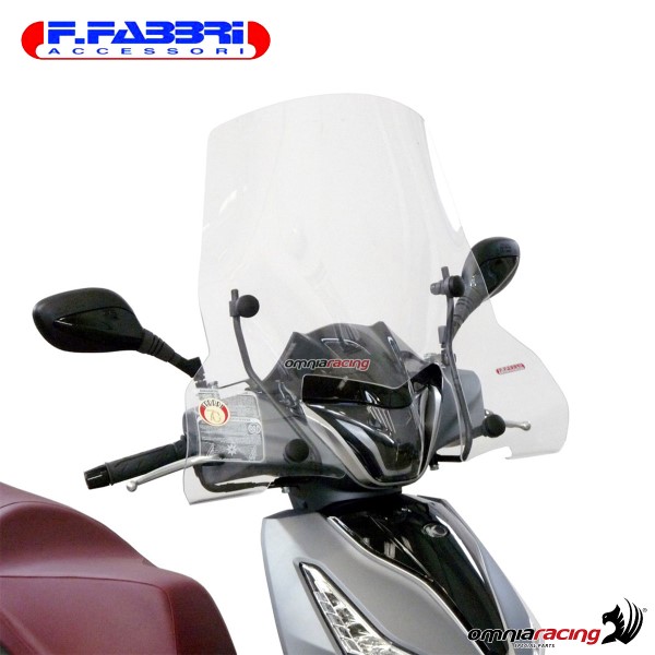 Fabbri Scooter Transparent windshield for Kymco People S 300i 2019>2020