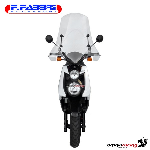 Fabbri Scooter Transparent windshield for Yamaha BWS 125 2010>2013