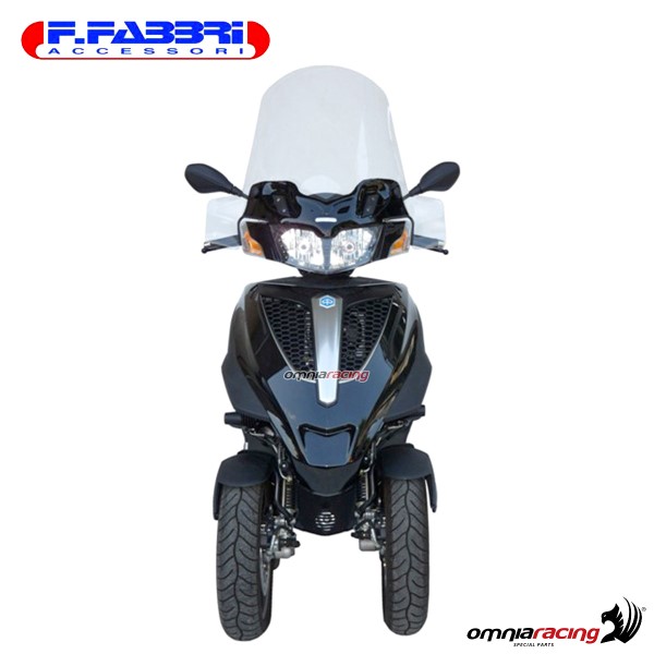 Parabrezza trasparente Fabbri scooter per Piaggio MP3 Yourban /LT 2011>2018