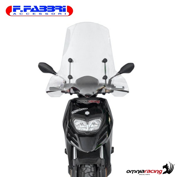 Parabrezza trasparente Fabbri scooter per Piaggio Typhoon 50/125 2011>2014