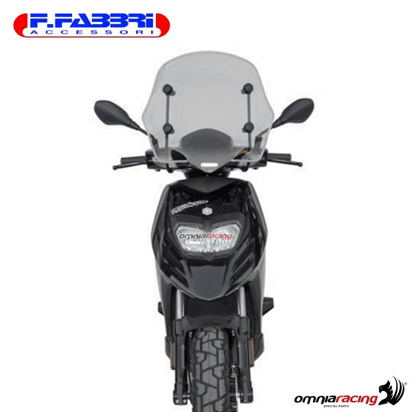 Fabbri Scooter Transparent windshield for Piaggio Typhoon 50/125 2011>2014