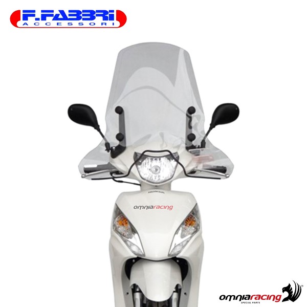 Fabbri Scooter Transparent windshield for Honda NSC50R 2012>2016
