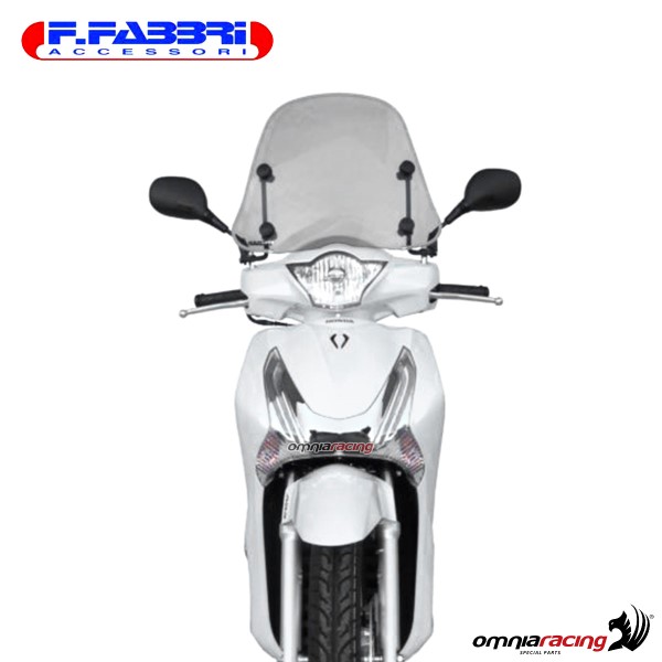 Fabbri Scooter Transparent windshield for Honda SH125i/SH150i ABS 2013>2016