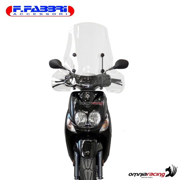 Fabbri Scooter Transparent windshield for Yamaha Ovetto/NEOS/NEOS 4 50/100 2007>2016