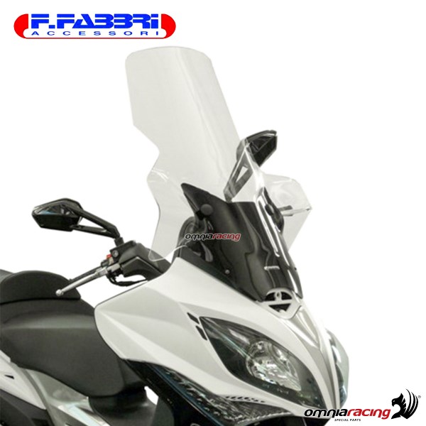 Fabbri Scooter Transparent windshield for Kymco X-Citing 400i 2013>2016