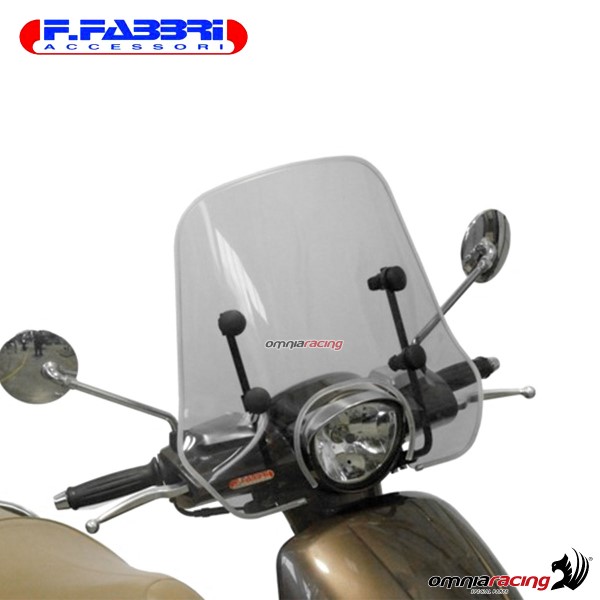 Parabrezza trasparente Fabbri scooter per Peugeot Django