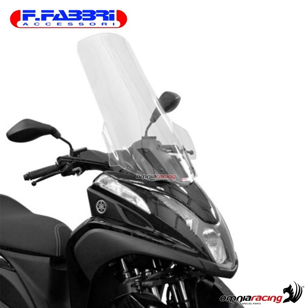 Fabbri Scooter Transparent windshield for Yamaha Tricity 125 2014>2018