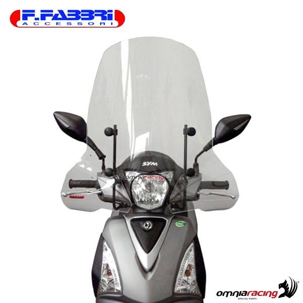 Fabbri Scooter Transparent windshield for SYM Symphony ST50/ST125/ST200i 2015