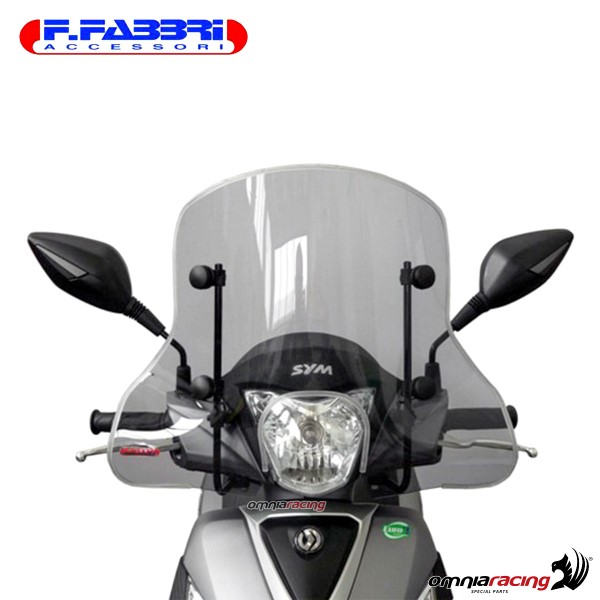 Fabbri Scooter Transparent windshield for SYM Symphony ST50/ST125/ST200i 2015