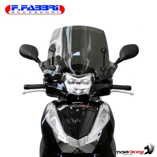 Fabbri Scooter Transparent windshield for Honda SH300 Sport 2016>2020