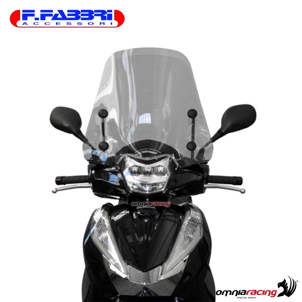 Fabbri Scooter Transparent windshield for Honda SH300 2016>2020