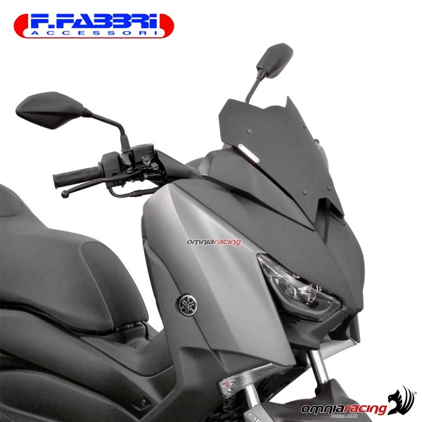 Fabbri Scooter black bi-satin windshield for Yamaha XMAX 300 2017>2020