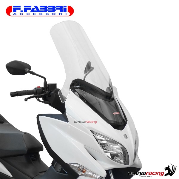 Fabbri Scooter Transparent windshield for Suzuki Burgman AN400 2018