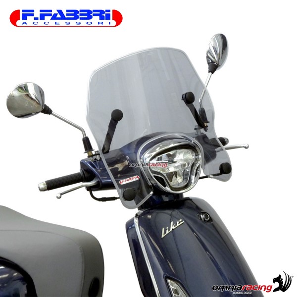 Fabbri Scooter Transparent windshield for Kymco Like 50/125/150 2017>2020