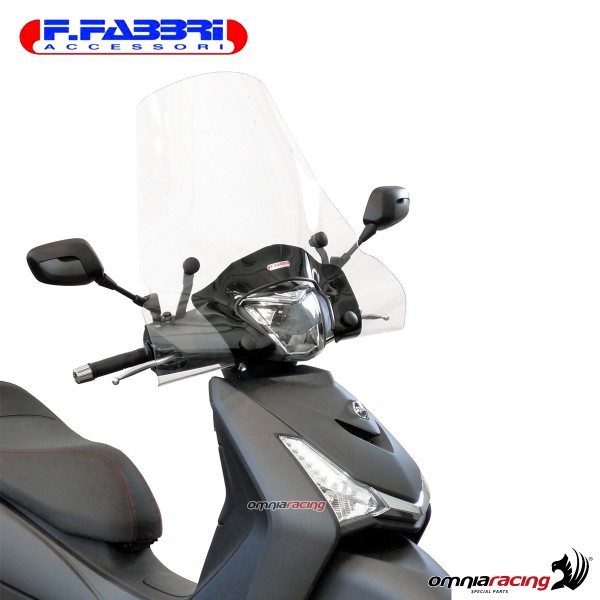 Parabrezza trasparente Fabbri scooter per SYM HD300 2019