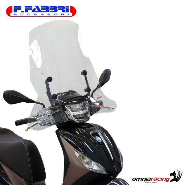 Fabbri Scooter Transparent windshield for Piaggio Medley ABS 125/150 2020