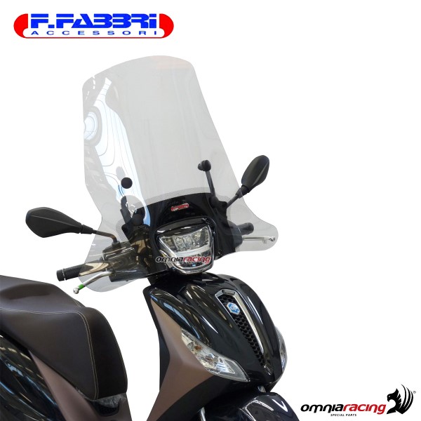 Fabbri Scooter Transparent windshield for Piaggio Medley ABS 125/150 2020