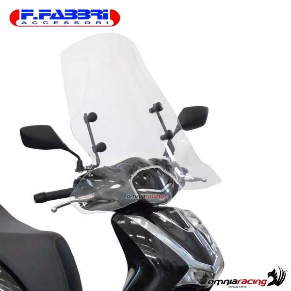 Fabbri Scooter Transparent windshield for Honda SH125i/SH150i ABS 2020