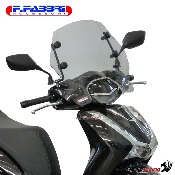 Fabbri Scooter Transparent windshield for Honda SH125i/SH150i ABS 2020