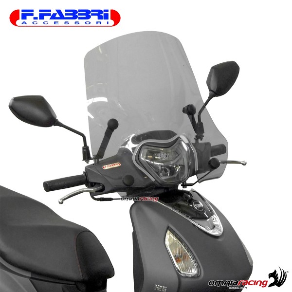 Parabrezza trasparente Fabbri scooter per SYM Symphony 50/125/200 EURO 5 2020