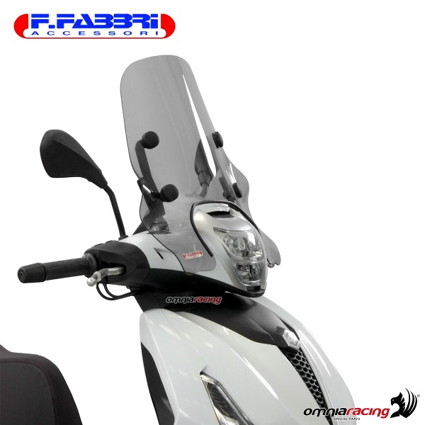 Parabrezza trasparente Fabbri scooter per Piaggio Beverly 300/400 2021