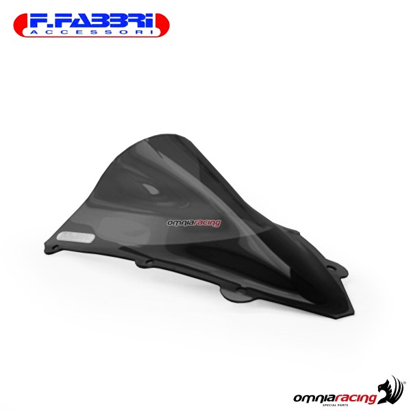 Fabbri double bubble dark fume windshield for Aprilia RSV4 2009>2014