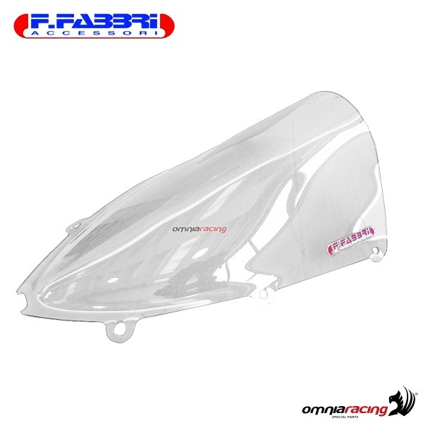 Cupolino trasparente doppia bolla Fabbri per Aprilia RSV4 2015>2020
