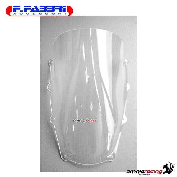 Fabbri Pista transparent windshield for Aprilia RSV1000 2001>2003