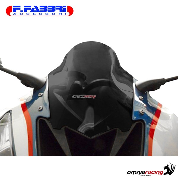 Cupolino fume scuro doppia bolla Fabbri per BMW S1000RR 2010>2014