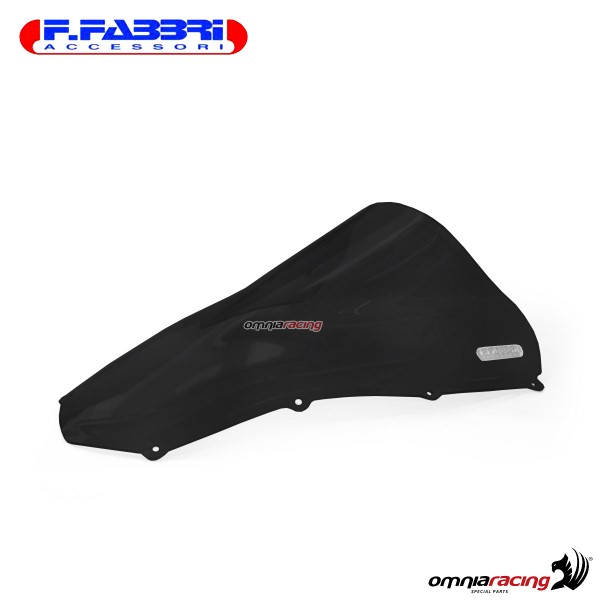 Fabbri double bubble matt black bi-satin windshield for BMW S1000RR 1000>2019
