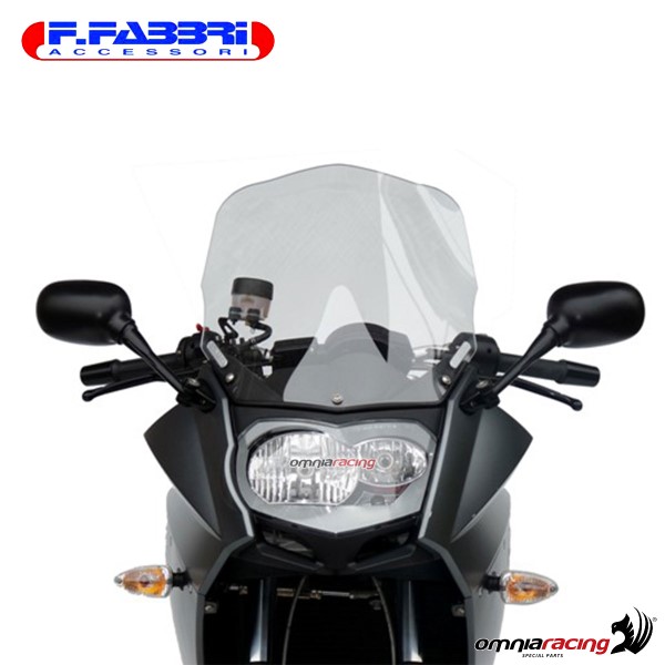 Fabbri double bubble trasparent windshield for BMW 2006>2013