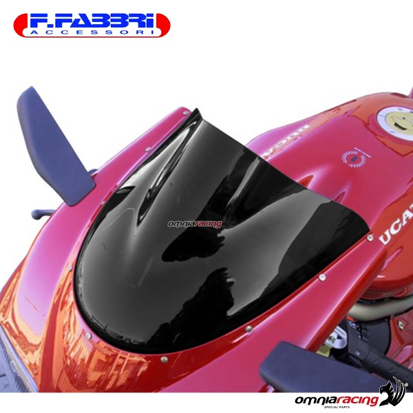 Cupolino fume scuro doppia bolla Fabbri per Ducati 748/916/996 1994>2002