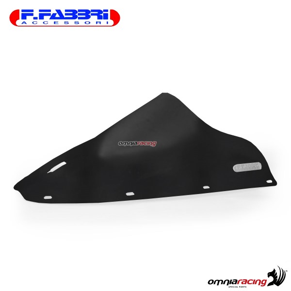 Fabbri double bubble matt black bi-satin windshield for Ducati 749/999 2005>2007