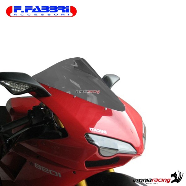 Cupolino fume doppia bolla Fabbri per Ducati 1098/848/1198 2007>2013