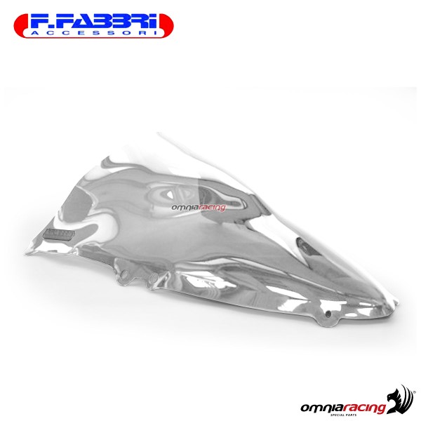 Fabbri double bubble trasparent windshield for Ducati 899 2014