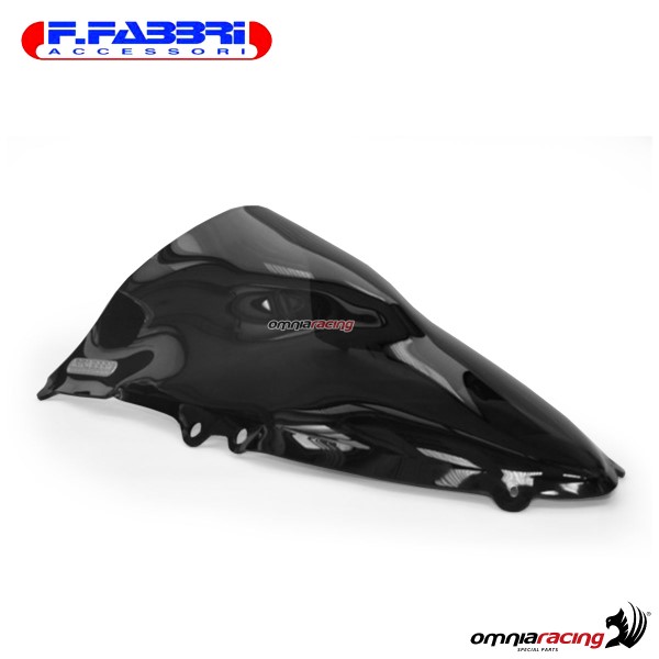 Fabbri double bubble dark fume windshield for Ducati 899 2014