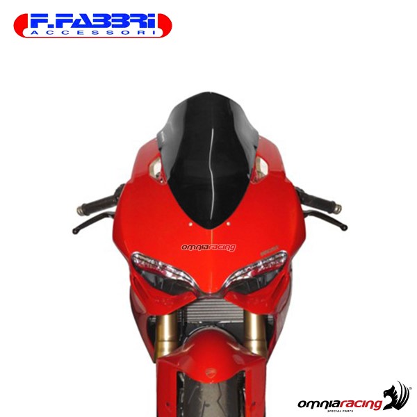 Cupolino fume scuro doppia bolla Fabbri per Ducati Panigale 1199R 2012>2013