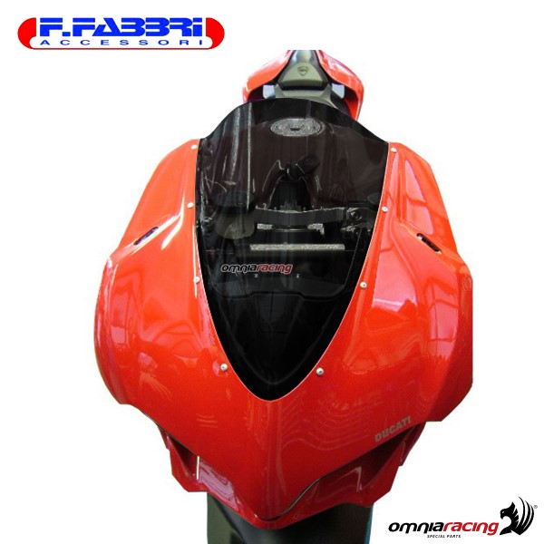 Cupolino fume scuro doppia bolla Fabbri per Ducati Panigale 1299/S 2015>2016