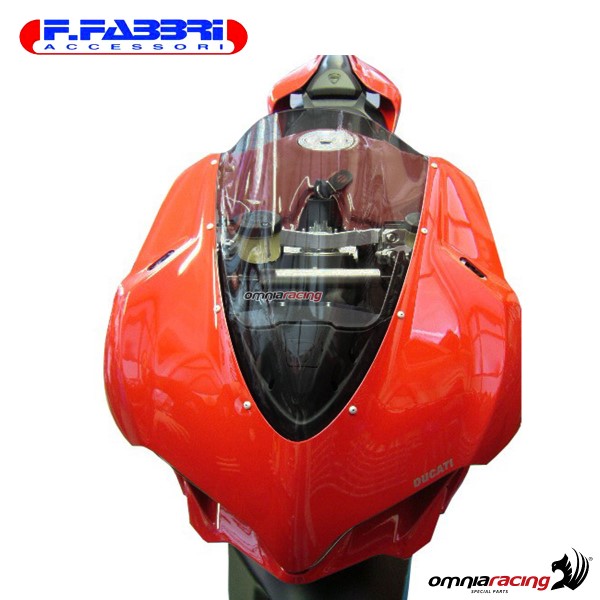 Cupolino fume doppia bolla Fabbri per Ducati Panigale 1299/S 2015>2016