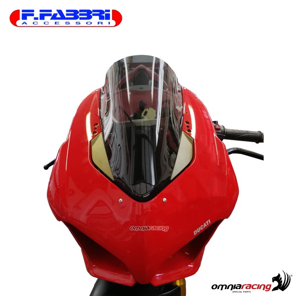 Cupolino fume chiaro Fabbri OEM replica per Ducati Panigale V4/V4S 2018>2019
