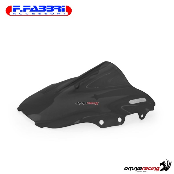 Fabbri double bubble dark fume windshield for Honda CBR600 1995>1998