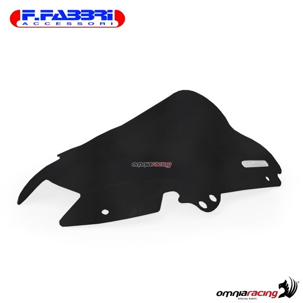 Fabbri double bubble matt black bi-satin windshield for Honda VTR1000/F 1997>2001