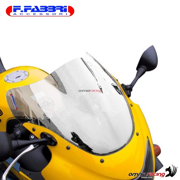 Fabbri double bubble trasparent windshield for Honda CBR600 1999>2000