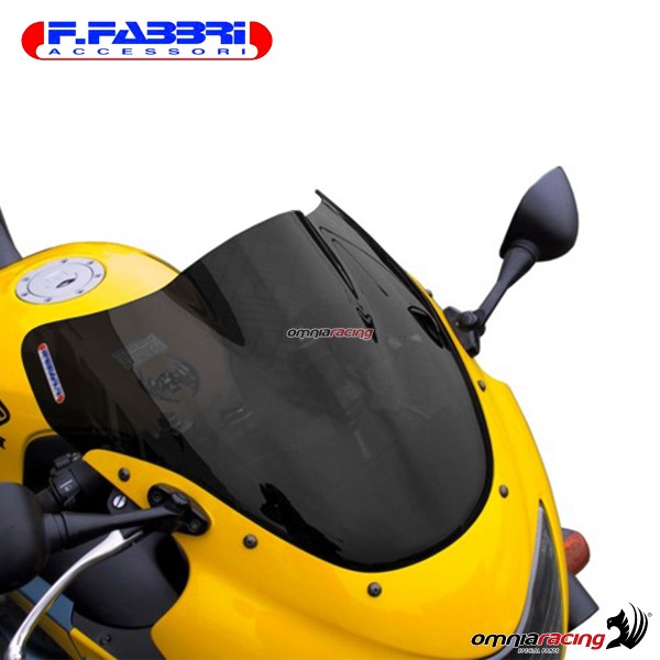 Fabbri double bubble dark fume windshield for Honda CBR600 1999>2000
