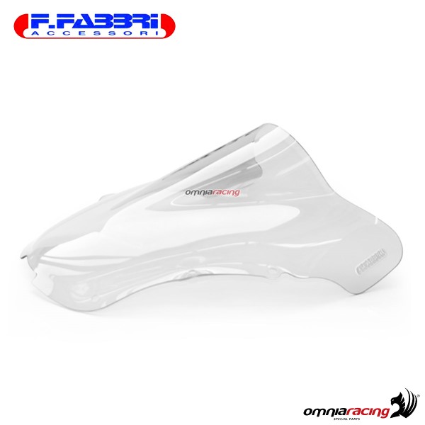 Cupolino trasparente doppia bolla Fabbri per Honda CBR1100XX BlackBird 2005>2007