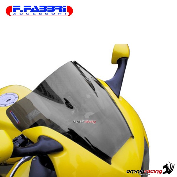 Cupolino fume doppia bolla Fabbri per Honda VFR800 1998>2001