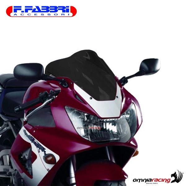 Fabbri double bubble dark fume windshield for Honda CBR900RR 2000>2001