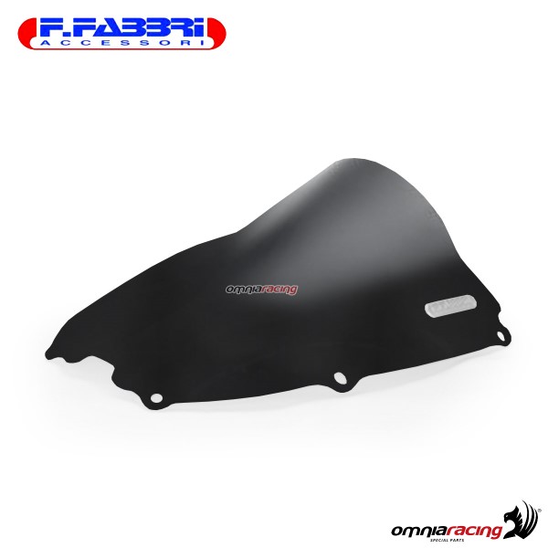 Fabbri double bubble matt black bi-satin windshield for Honda VTR1000 SP1/SP2 2000>2001