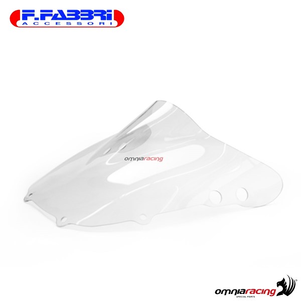Fabbri double bubble trasparent windshield for Honda CBR900RR 1992>1993