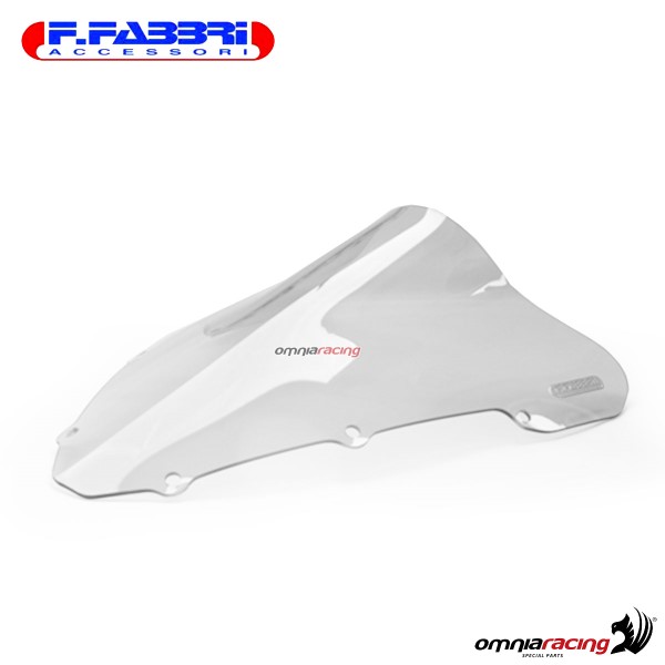 Fabbri double bubble trasparent windshield for Honda CBR600F 2001>2006